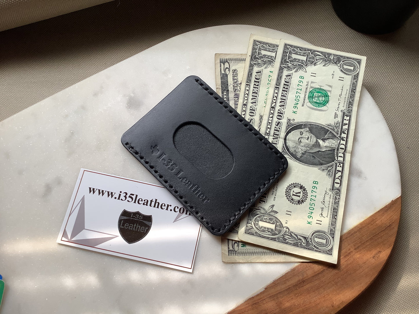 Ace Minimalist Wallet - I-35 Leather