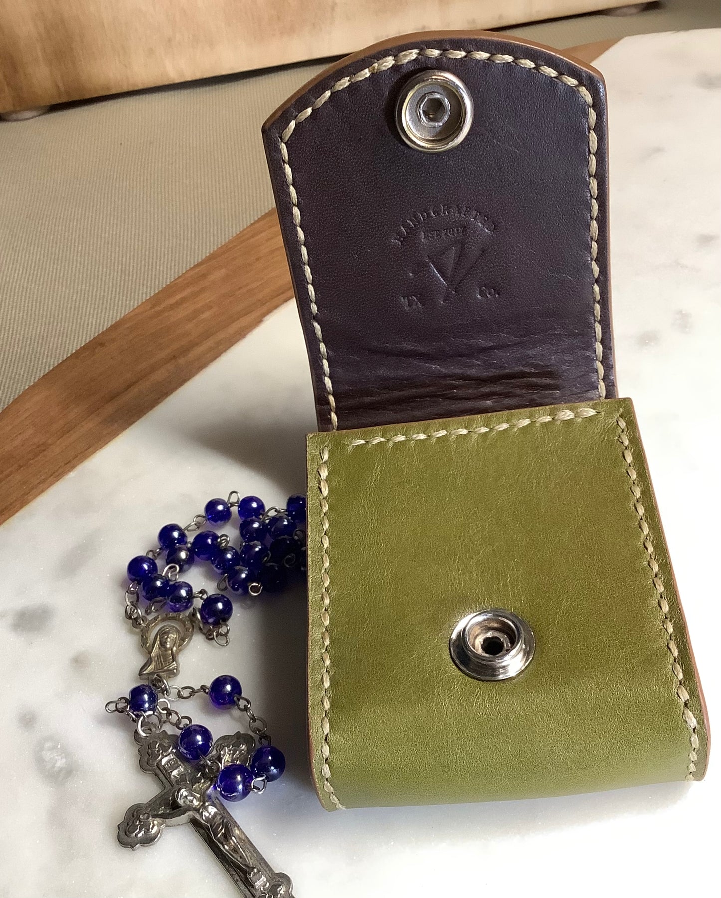 I-35 Leather - Rosary Pouch