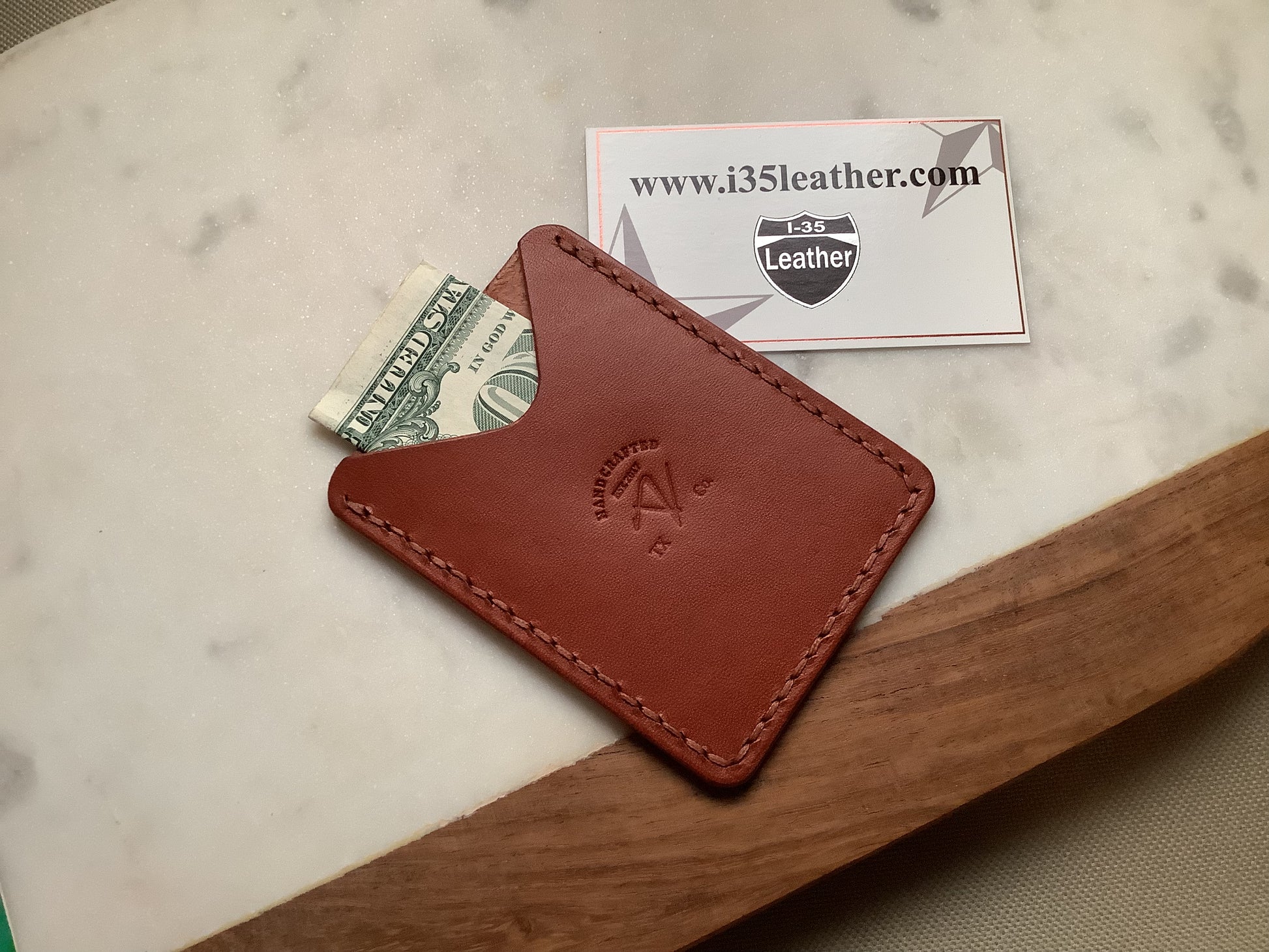 Ace Minimalist Wallet - I-35 Leather