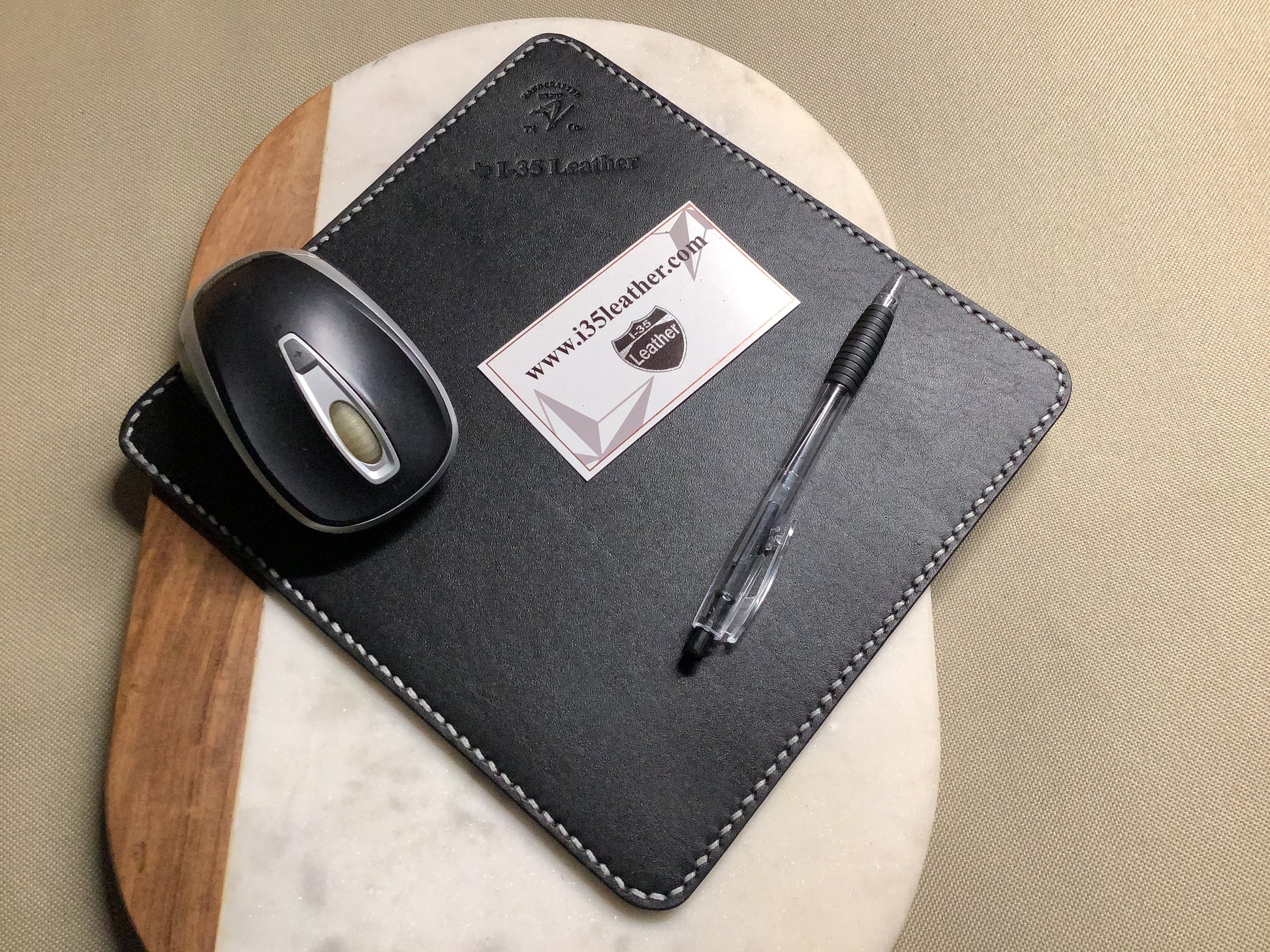 Mousepad   I-35 Leather