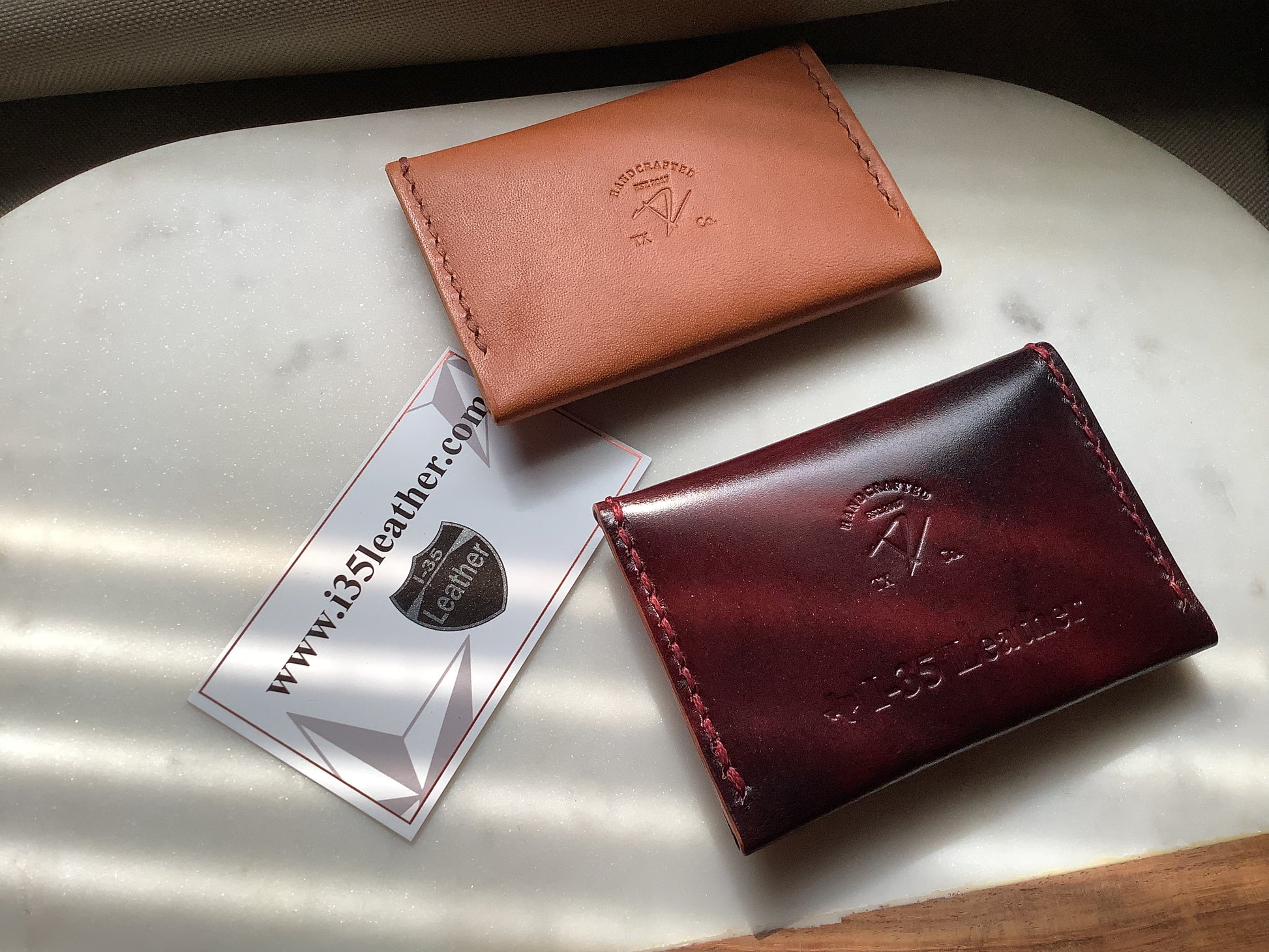 Envelope Card Wallet - I-35 Leather