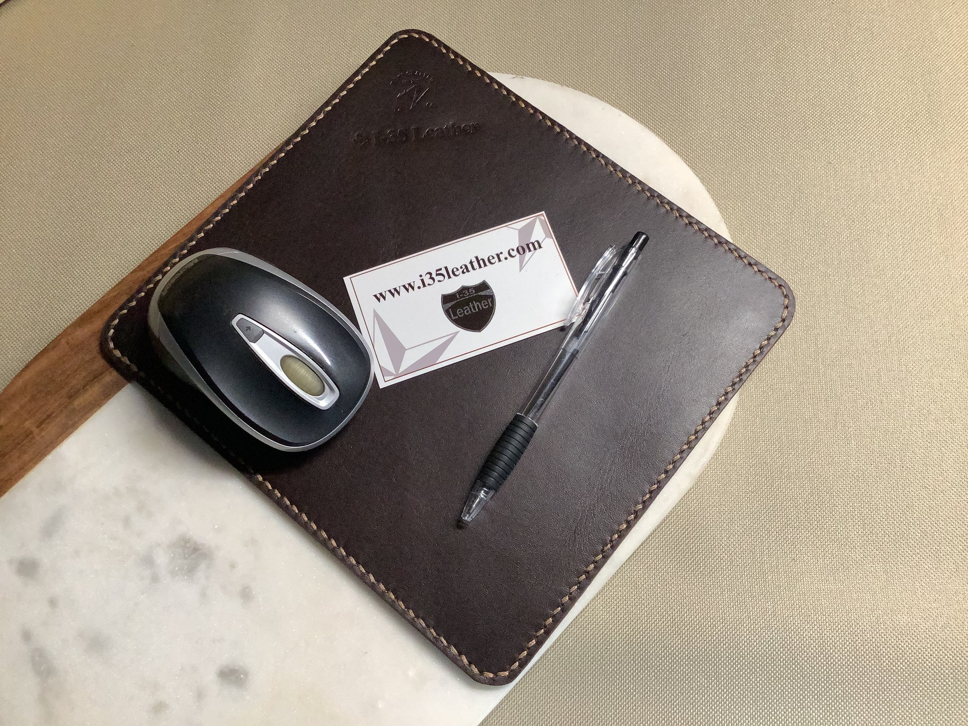 Mousepad   I-35 Leather