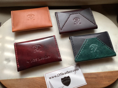 Envelope Card Wallet - I-35 Leather